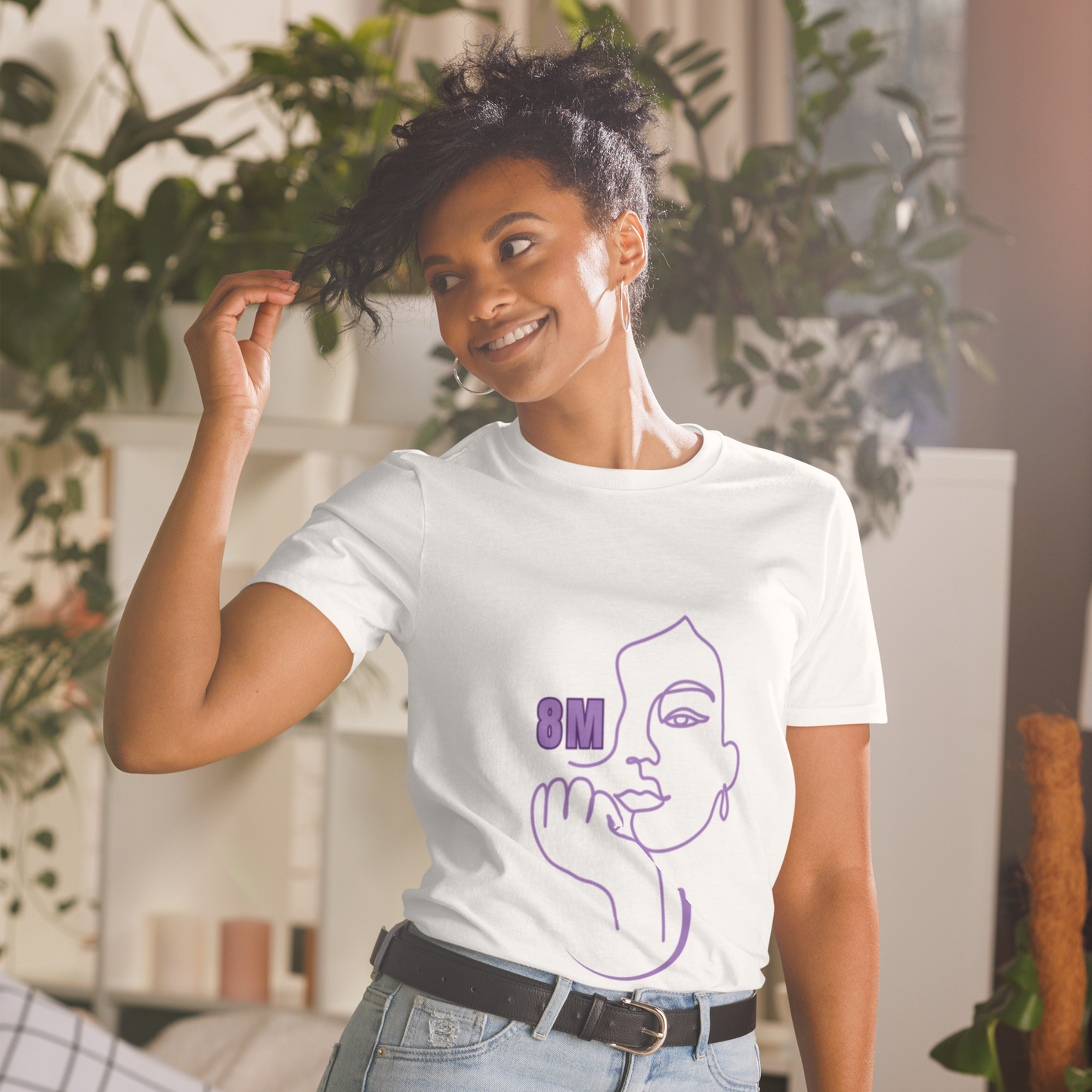 CAMISETA UNISEX "Dia de la Dona": Els carrers seran sempre nostres.