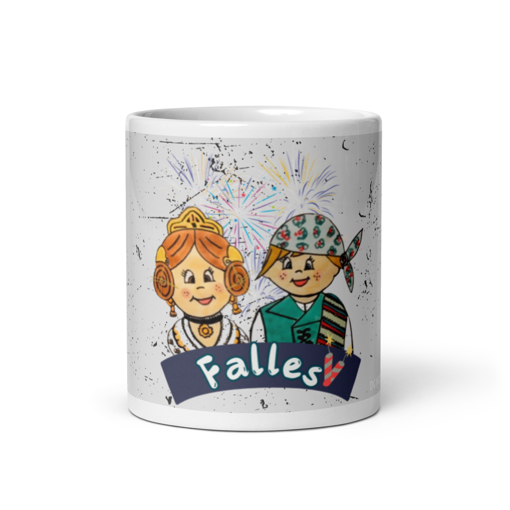 Taza blanca brillante: PEPA /PEP